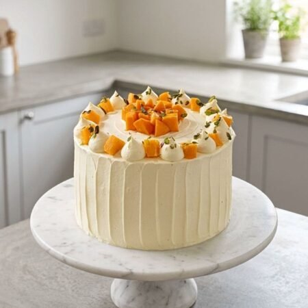 Mango crumb cake