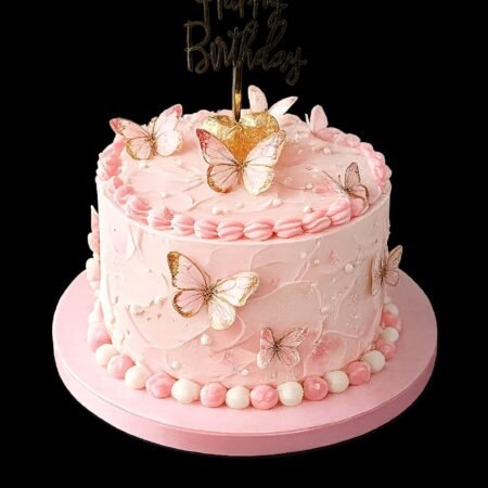 Butterfly Pinky Cake