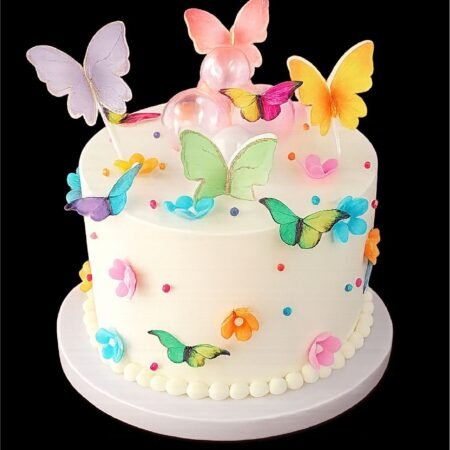 Butterfly Colourful Cake