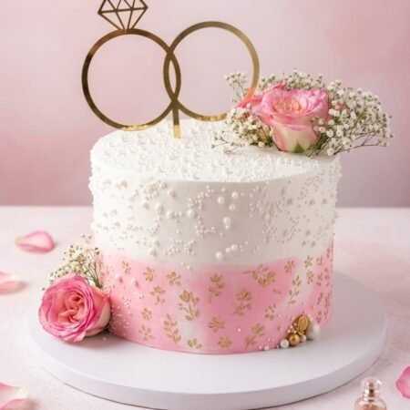 Wedding Cake: Elegant