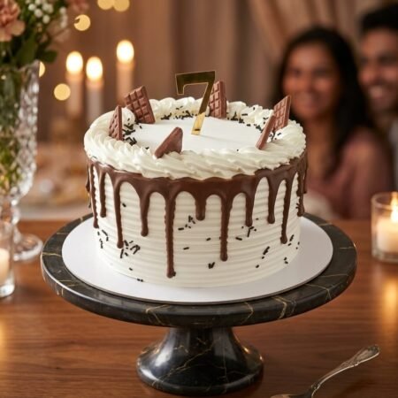 Chocolate Drip Celebration Cake