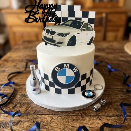 BMW Themed Cake