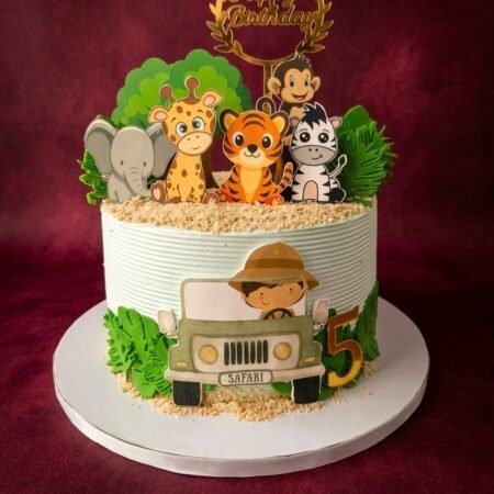 Safari Adventure Birthday Cake