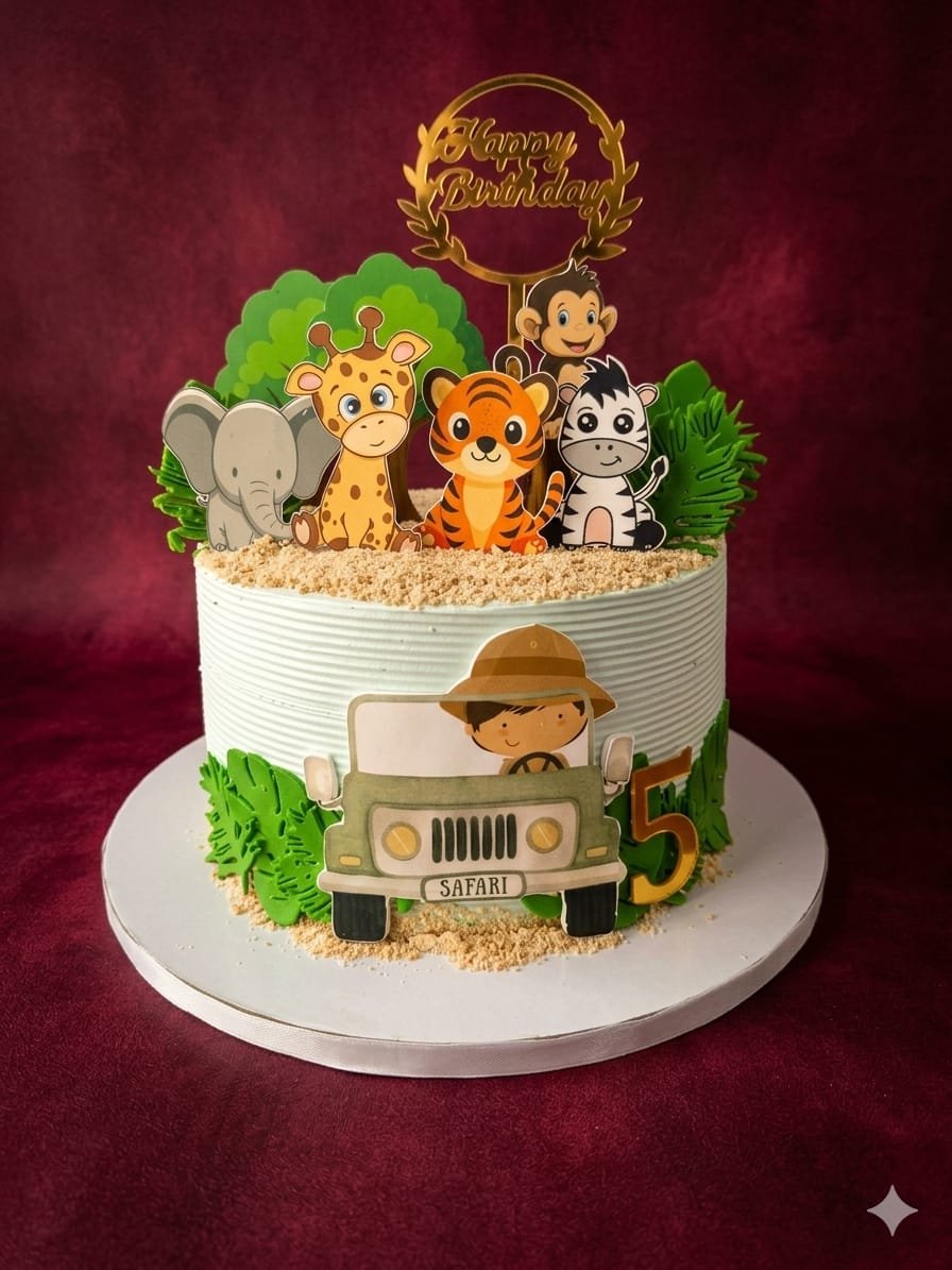 Animal Theme Cakes