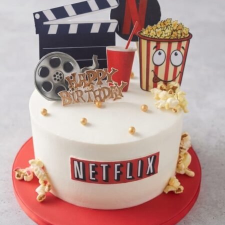 Movie Night Theme Cake