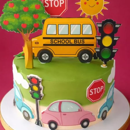 Cake School Bus delux