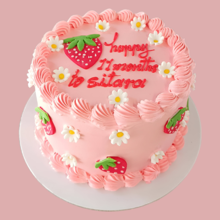 Strawberry Celebration Cake